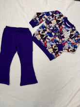 Load image into Gallery viewer, Friendly Freights Bell Bottom &amp; Crew Neck French Terry Set
