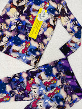 Load image into Gallery viewer, Friendly Freights Long Sleeve Sleep set with convertible Feet
