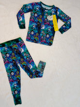 Load image into Gallery viewer, The Strange and Unusual Long Sleeve Sleep Set with convertible feet
